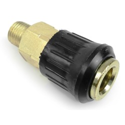 Attacco rapido raccordo innesto femmina maschio 1/4" ottone aria compressa