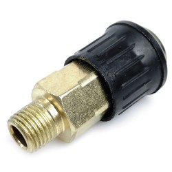 Attacco rapido raccordo innesto femmina maschio 1/4" ottone aria compressa