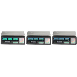 Bilancia Elettronica Industriale Display Digitale 40kg Acciaio Piattaforma 33x23 cm Commerciale