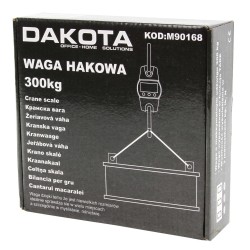 Bilancia a Gancio Sospesa Dinamometro Digitale 300 kg Batterie Incluse