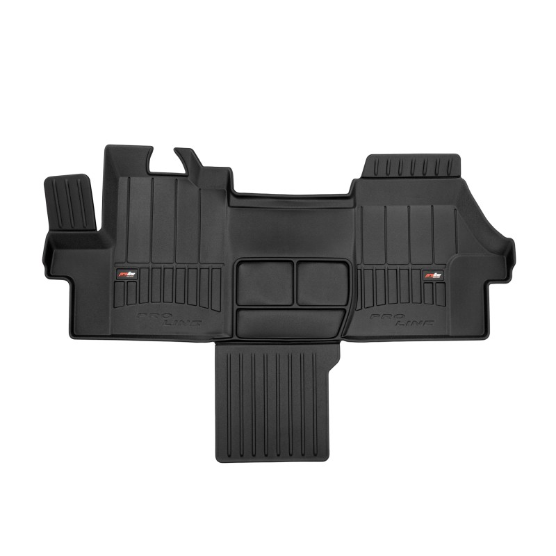 Tappetini Auto In Gomma Geyer Per Fiat Ducato III (2006-) - Kit Su Misura, Impermeabili, Antiscivolo, Bordo Rialzato - 4