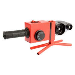 Polifusore per Saldatura di Tubi in PE PP PB | 7 Matrici Ø16-63mm | 2700W | 230V/50Hz | Gamma Temperatura 50-300°C