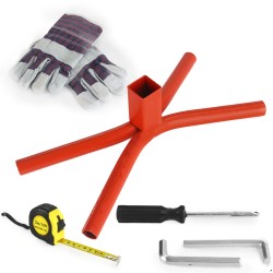 Polifusore per Saldatura di Tubi in PE PP PB | 7 Matrici Ø16-63mm | 2700W | 230V/50Hz | Gamma Temperatura 50-300°C