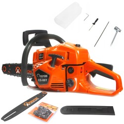 Motosega a scoppio sega potatura benzina CS-65T motore 61.5 cc 3.42CV barra 38cm